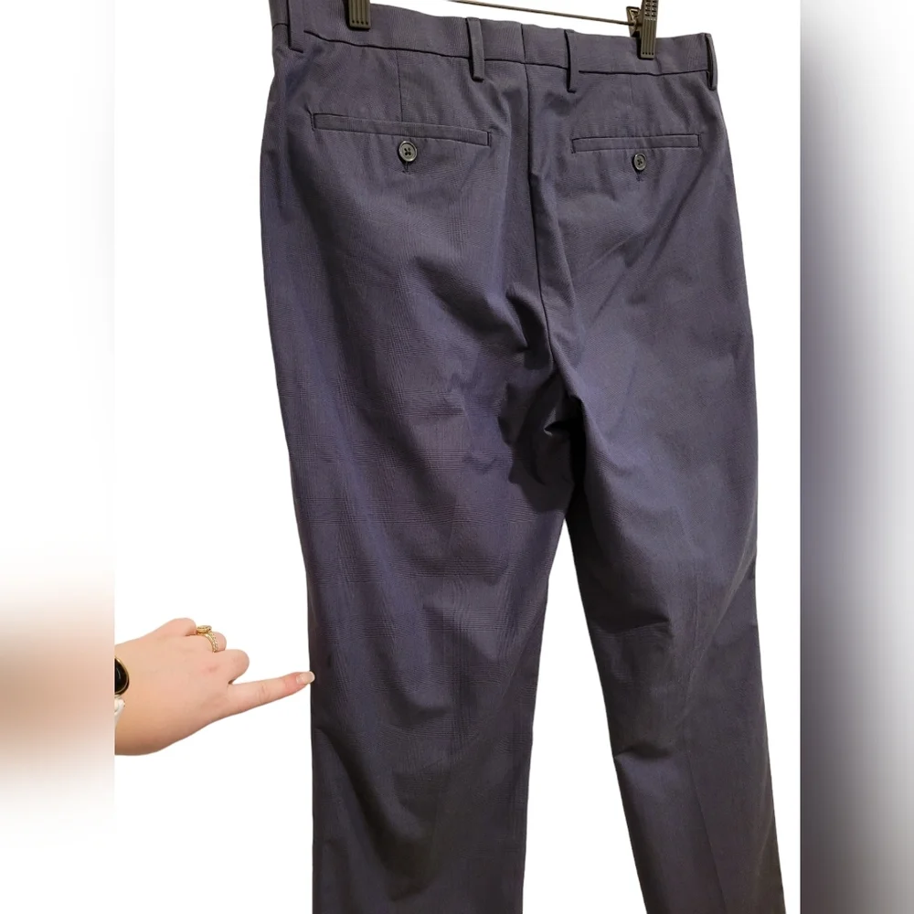 Banana Republic Men's Slim Fit Navy Blue Dress Pants Trousers 31